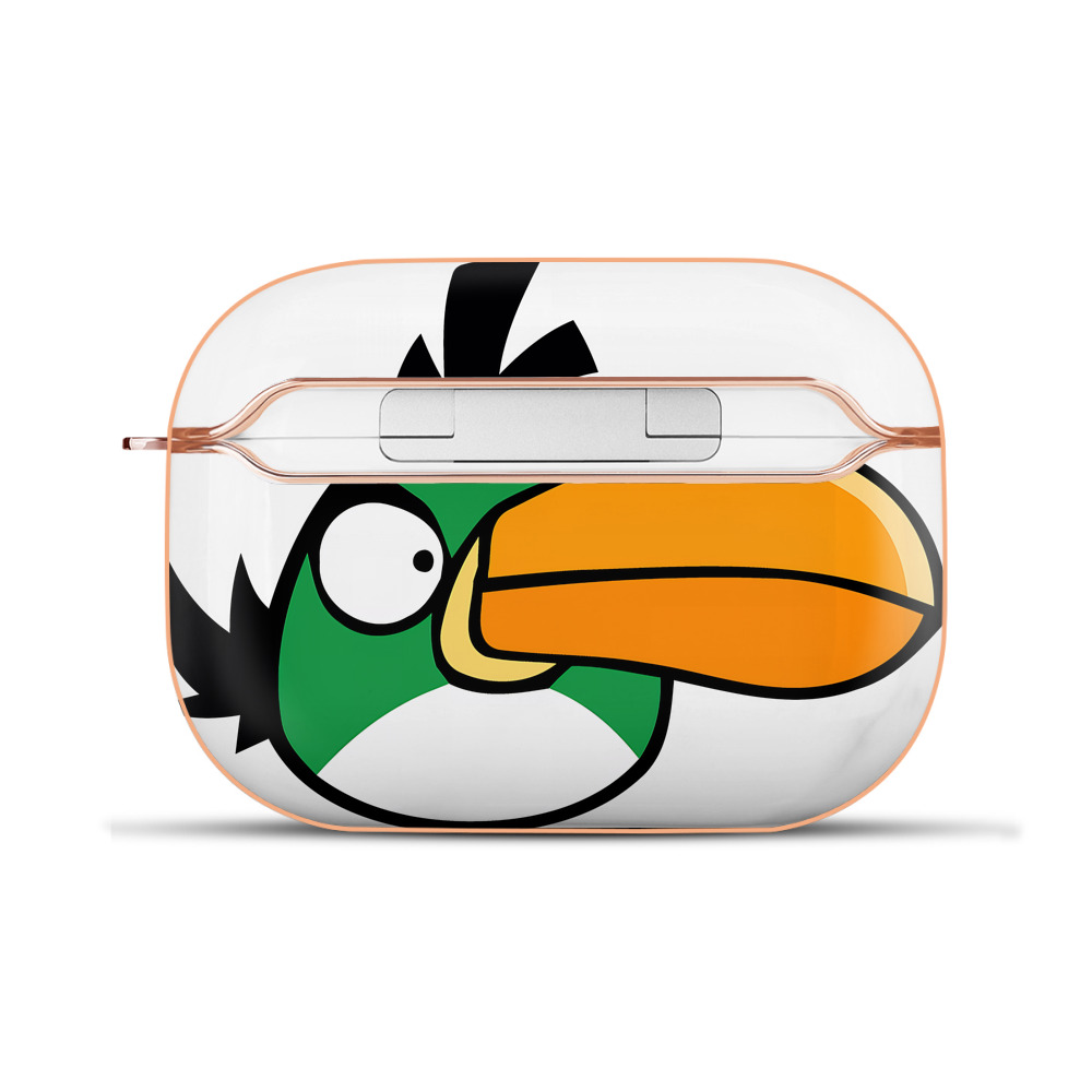 （画像用） Angry Birds アングリーバード 【AirPods Pro用】ハードシェル保護ケース｜耐衝撃・防指紋・カラビナ付き商品仕様
