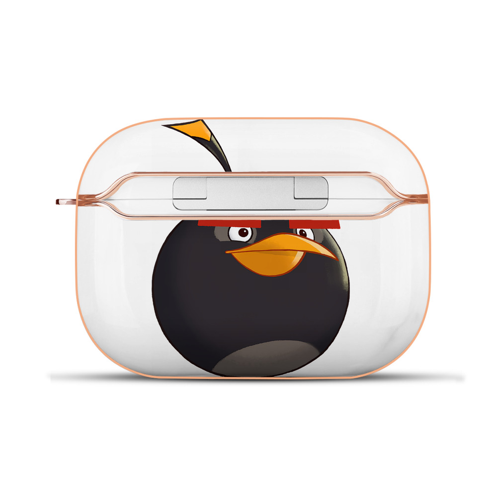 （画像用） Angry Birds アングリーバード 【AirPods Pro用】ハードシェル保護ケース｜耐衝撃・防指紋・カラビナ付き商品仕様