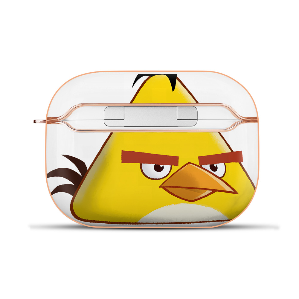 （画像用） Angry Birds アングリーバード 【AirPods Pro用】ハードシェル保護ケース｜耐衝撃・防指紋・カラビナ付き商品仕様