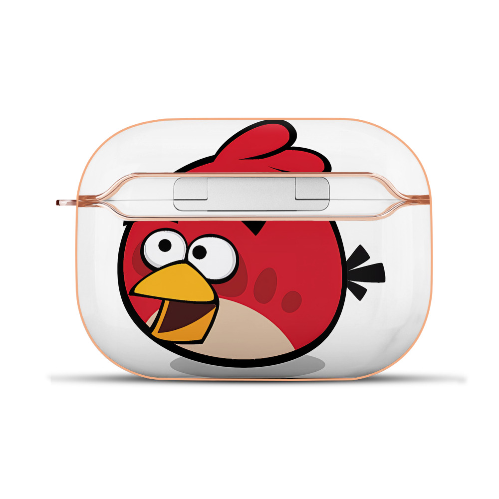 （画像用） Angry Birds アングリーバード 【AirPods Pro用】ハードシェル保護ケース｜耐衝撃・防指紋・カラビナ付き商品仕様