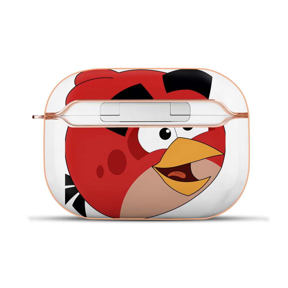 （画像用） Angry Birds アングリーバード 【AirPods Pro用】ハードシェル保護ケース｜耐衝撃・防指紋・カラビナ付き商品仕様