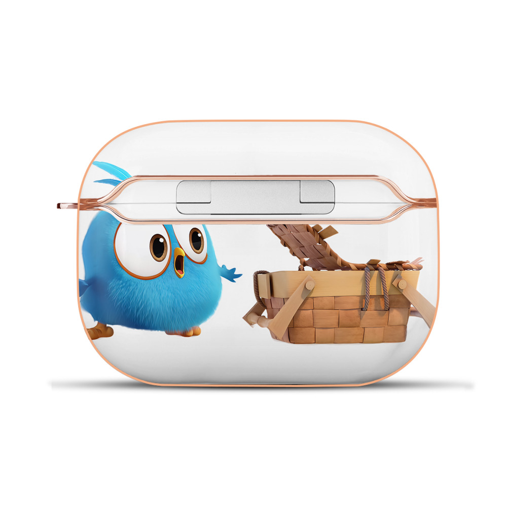 （画像用） Angry Birds アングリーバード 【AirPods Pro用】ハードシェル保護ケース｜耐衝撃・防指紋・カラビナ付き商品仕様