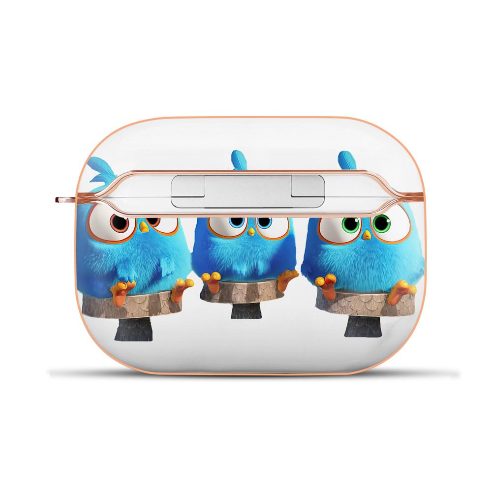 （画像用） Angry Birds アングリーバード 【AirPods Pro用】ハードシェル保護ケース｜耐衝撃・防指紋・カラビナ付き商品仕様