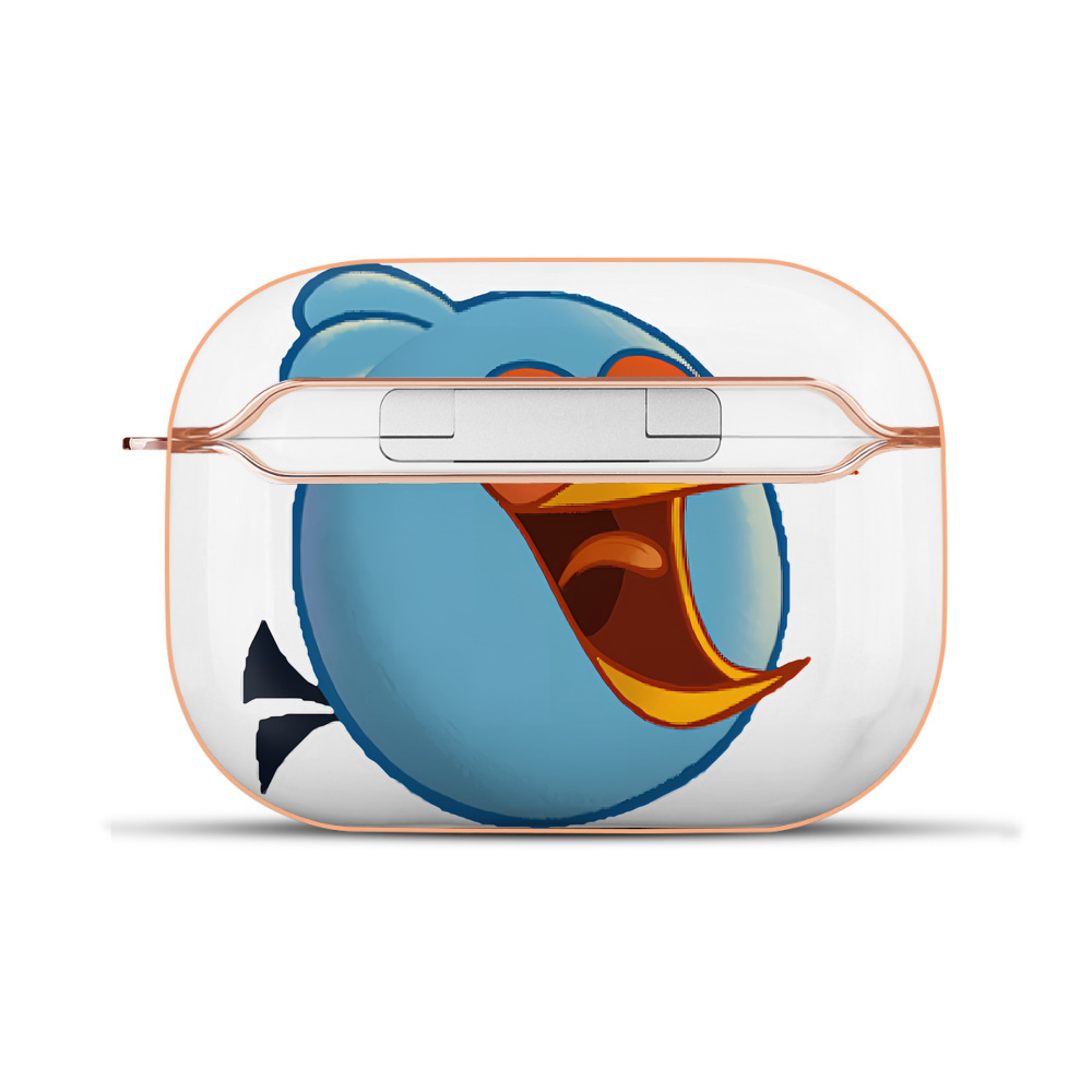 （画像用） Angry Birds アングリーバード 【AirPods Pro用】ハードシェル保護ケース｜耐衝撃・防指紋・カラビナ付き商品仕様