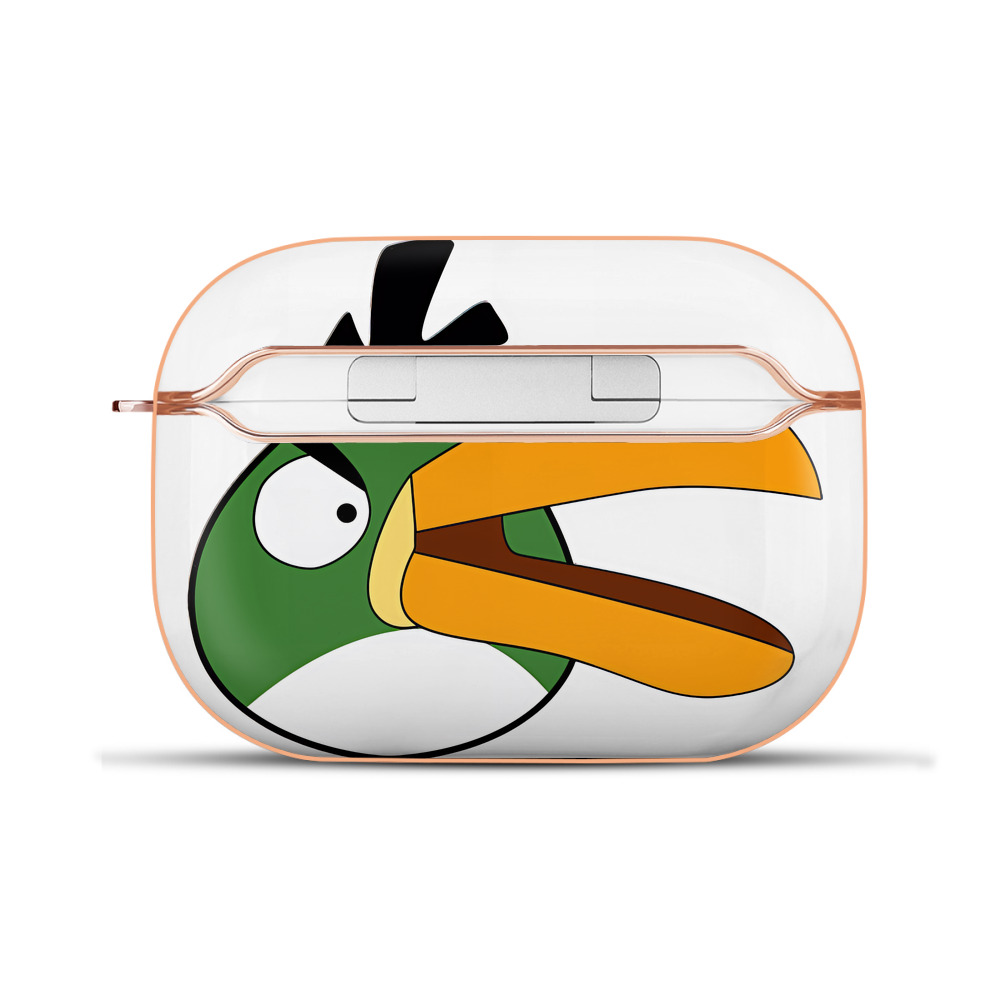 （画像用） Angry Birds アングリーバード 【AirPods Pro用】ハードシェル保護ケース｜耐衝撃・防指紋・カラビナ付き商品仕様