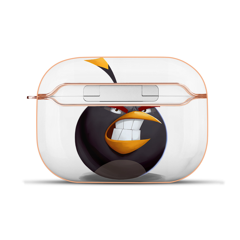 （画像用） Angry Birds アングリーバード 【AirPods Pro用】ハードシェル保護ケース｜耐衝撃・防指紋・カラビナ付き商品仕様