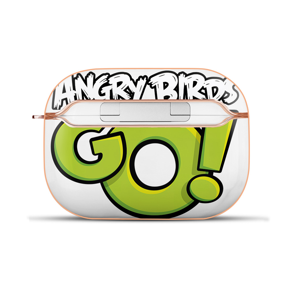 （画像用） Angry Birds アングリーバード 【AirPods Pro用】ハードシェル保護ケース｜耐衝撃・防指紋・カラビナ付き商品仕様