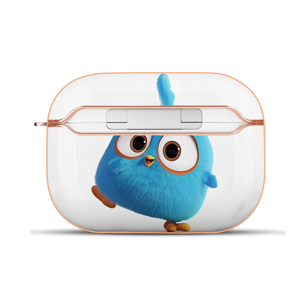 （画像用） Angry Birds アングリーバード 【AirPods Pro用】ハードシェル保護ケース｜耐衝撃・防指紋・カラビナ付き商品仕様