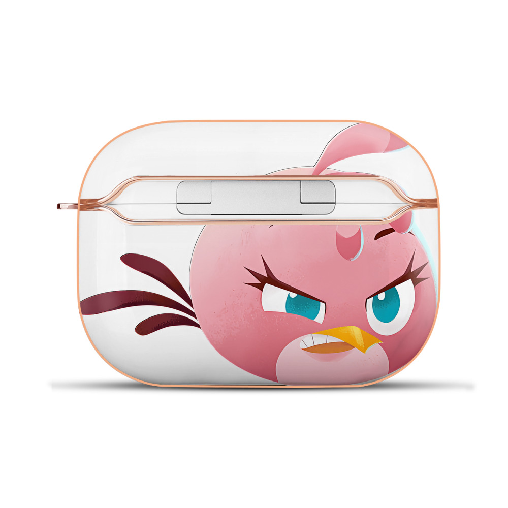 （画像用） Angry Birds アングリーバード 【AirPods Pro用】ハードシェル保護ケース｜耐衝撃・防指紋・カラビナ付き商品仕様
