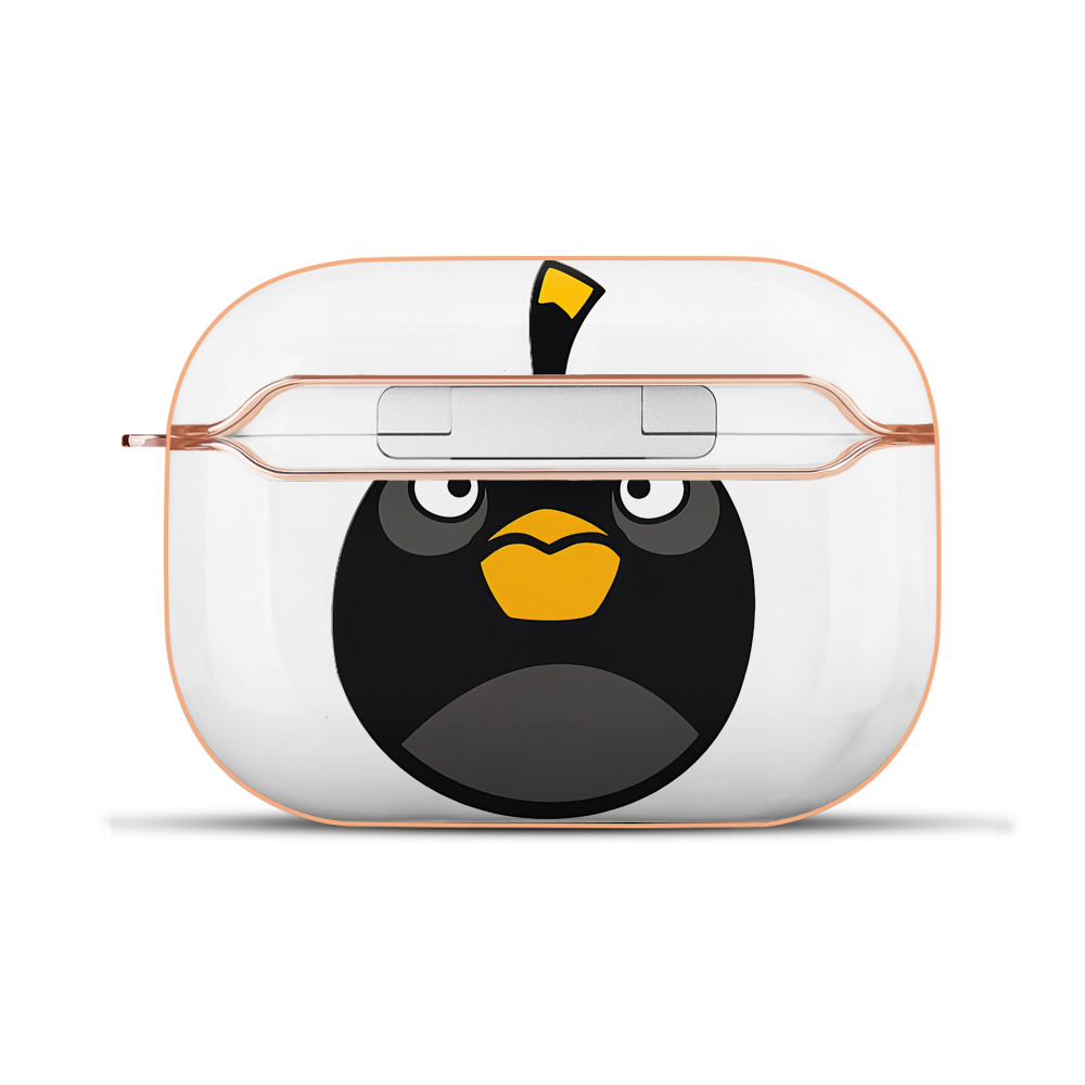 （画像用） Angry Birds アングリーバード 【AirPods Pro用】ハードシェル保護ケース｜耐衝撃・防指紋・カラビナ付き商品仕様