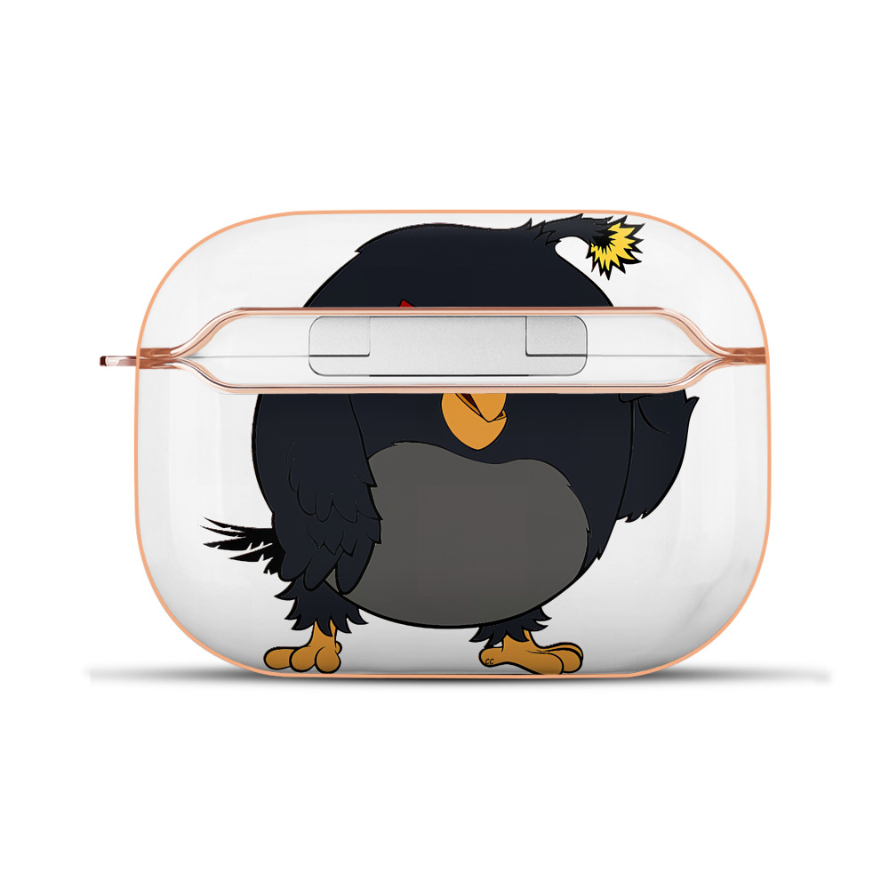 （画像用） Angry Birds アングリーバード 【AirPods Pro用】ハードシェル保護ケース｜耐衝撃・防指紋・カラビナ付き商品仕様