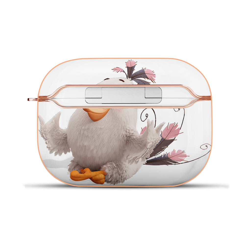 （画像用） Angry Birds アングリーバード 【AirPods Pro用】ハードシェル保護ケース｜耐衝撃・防指紋・カラビナ付き商品仕様