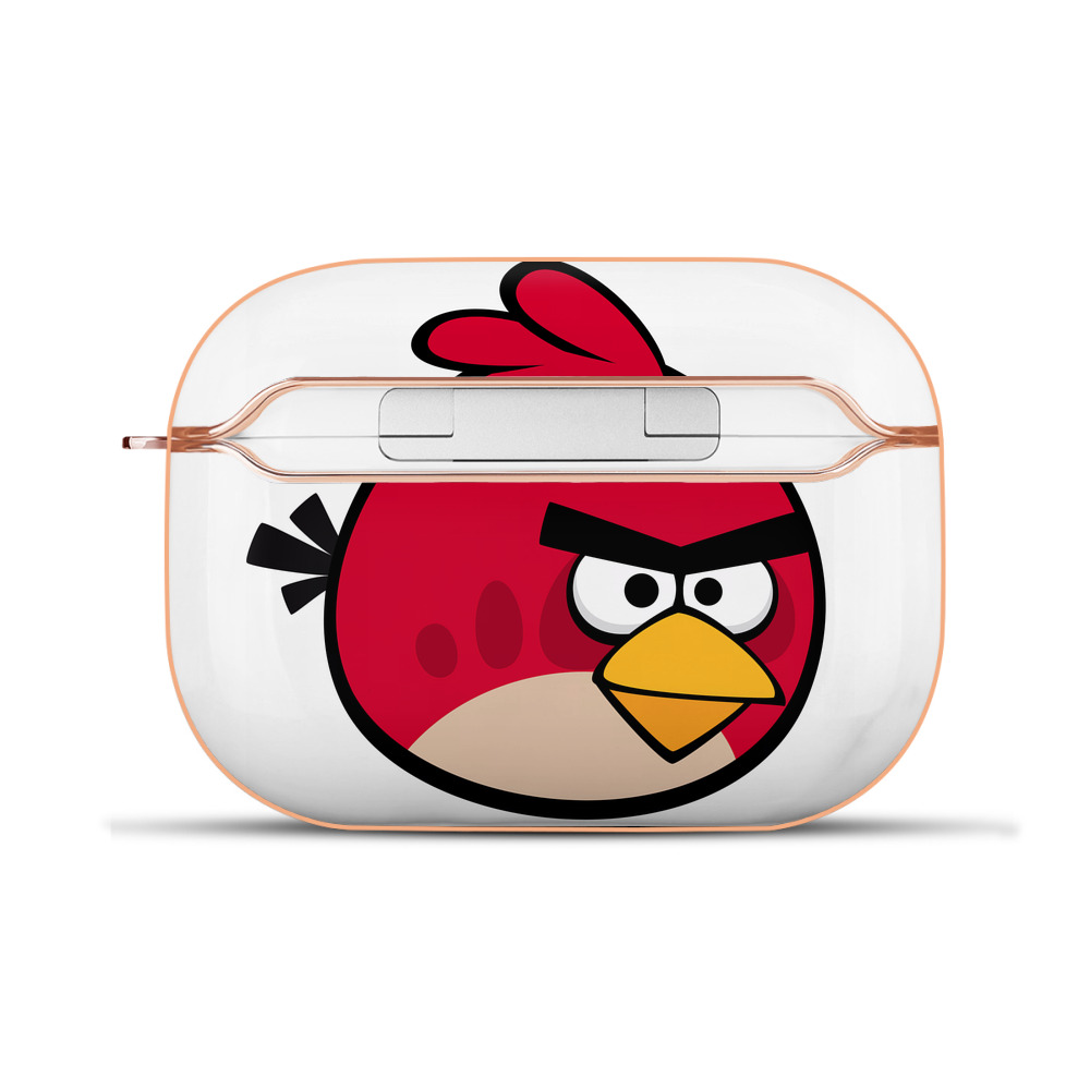 （画像用） Angry Birds アングリーバード 【AirPods Pro用】ハードシェル保護ケース｜耐衝撃・防指紋・カラビナ付き商品仕様