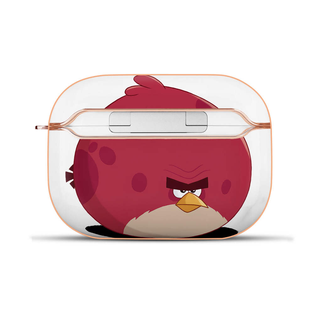 （画像用） Angry Birds アングリーバード 【AirPods Pro用】ハードシェル保護ケース｜耐衝撃・防指紋・カラビナ付き商品仕様