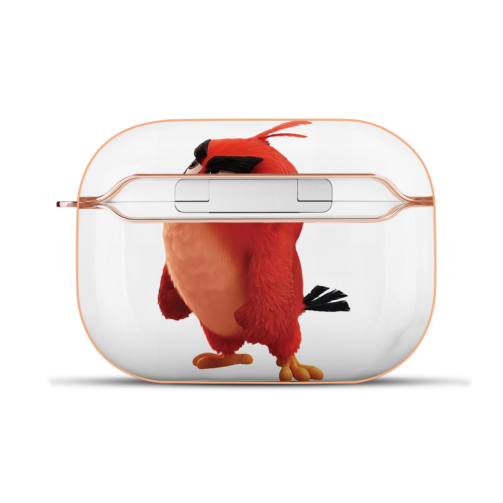 （画像用） Angry Birds アングリーバード 【AirPods Pro用】ハードシェル保護ケース｜耐衝撃・防指紋・カラビナ付き商品仕様