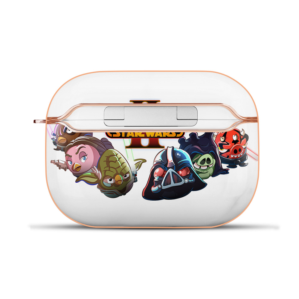 （画像用） Angry Birds アングリーバード 【AirPods Pro用】ハードシェル保護ケース｜耐衝撃・防指紋・カラビナ付き商品仕様