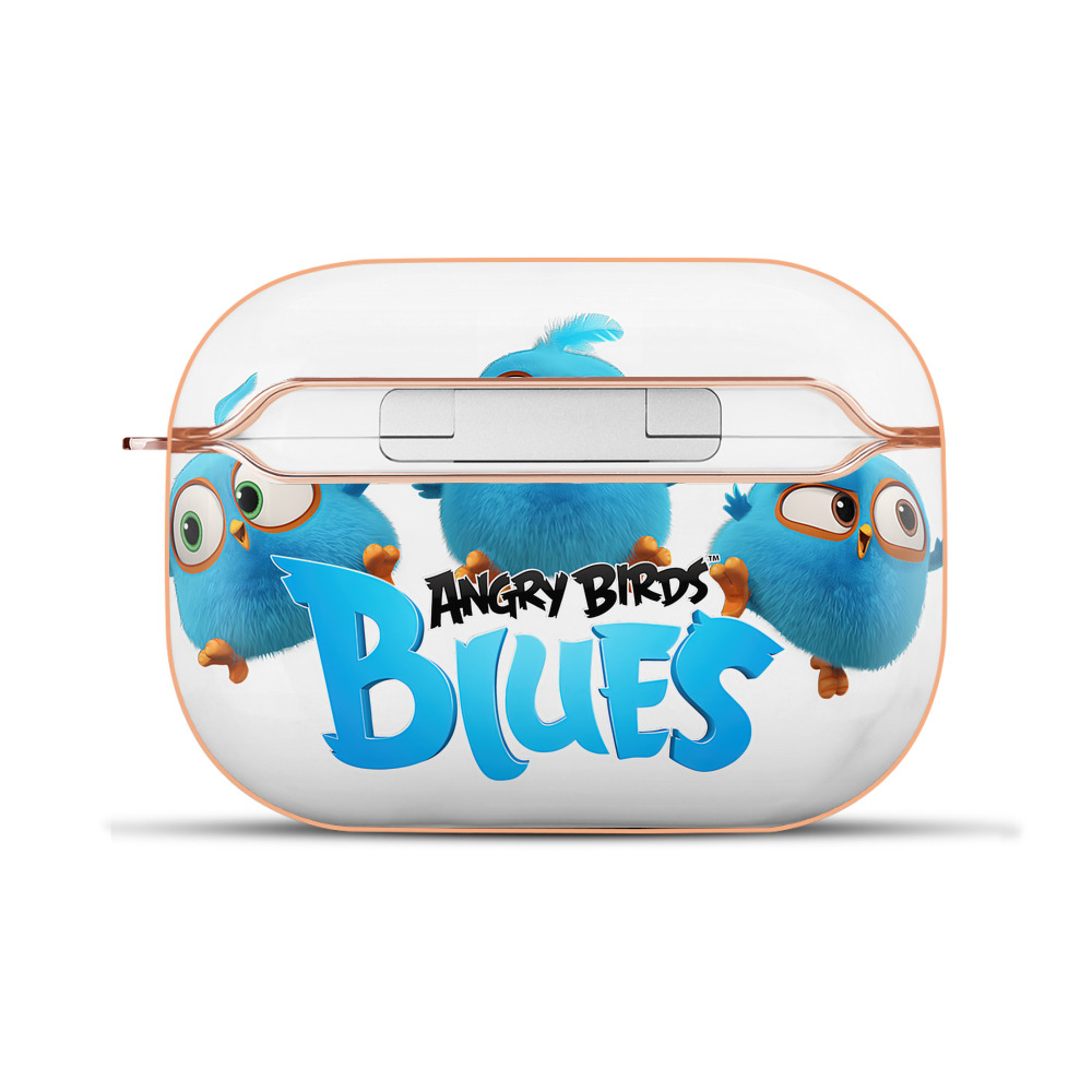 （画像用） Angry Birds アングリーバード 【AirPods Pro用】ハードシェル保護ケース｜耐衝撃・防指紋・カラビナ付き商品仕様