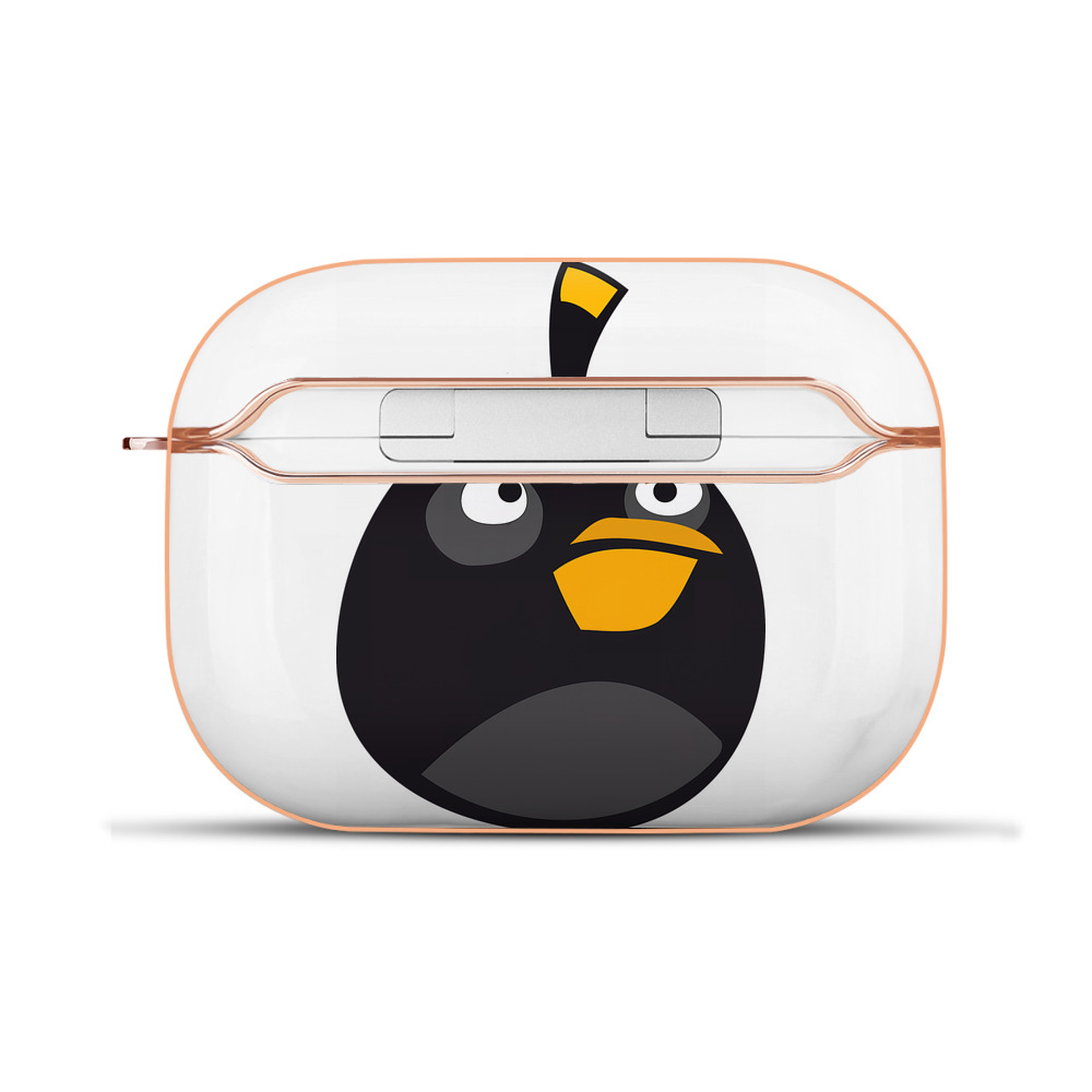 （画像用） Angry Birds アングリーバード 【AirPods Pro用】ハードシェル保護ケース｜耐衝撃・防指紋・カラビナ付き商品仕様