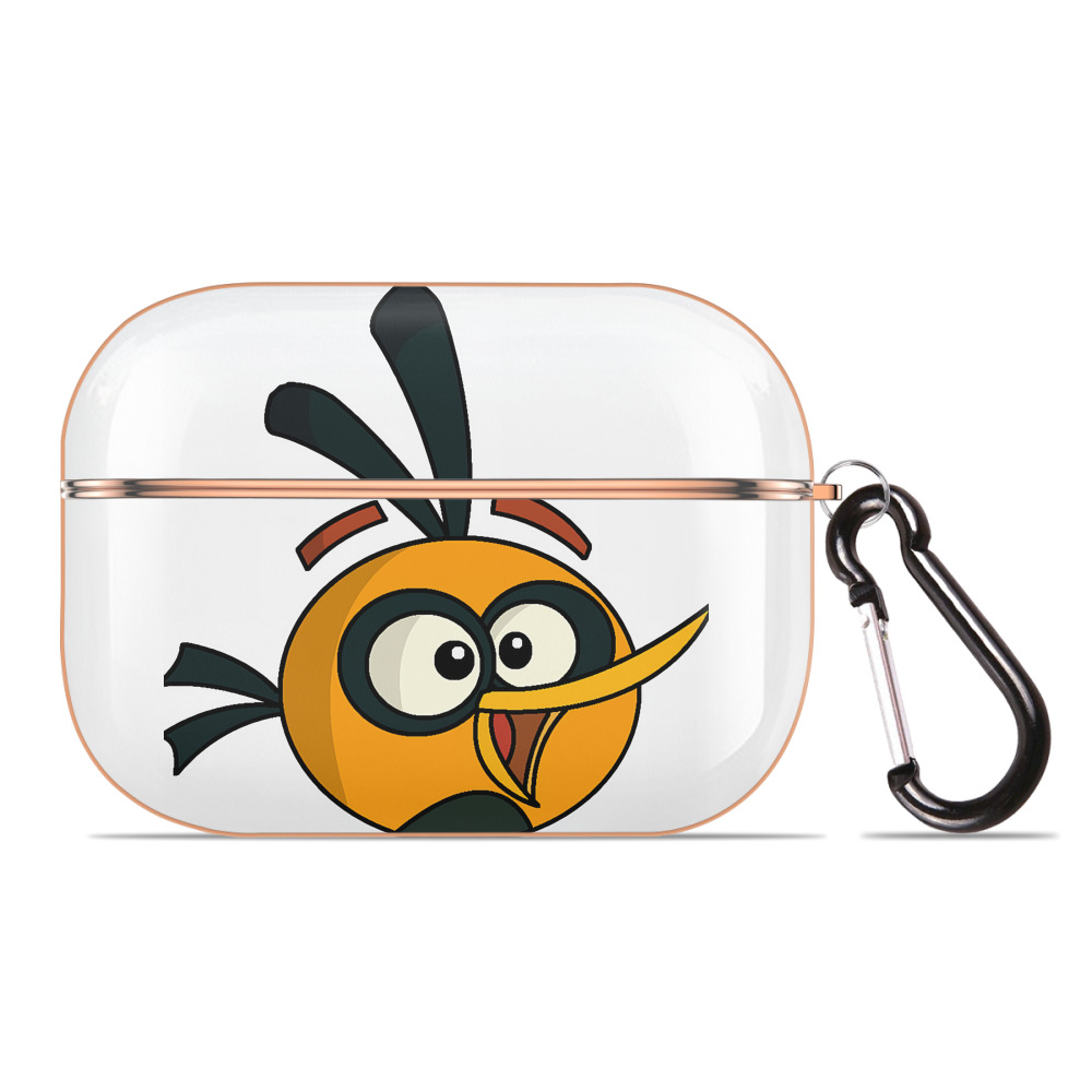 （画像用） Angry Birds アングリーバード 【AirPods Pro用】ハードシェル保護ケース｜耐衝撃・防指紋・カラビナ付き商品仕様