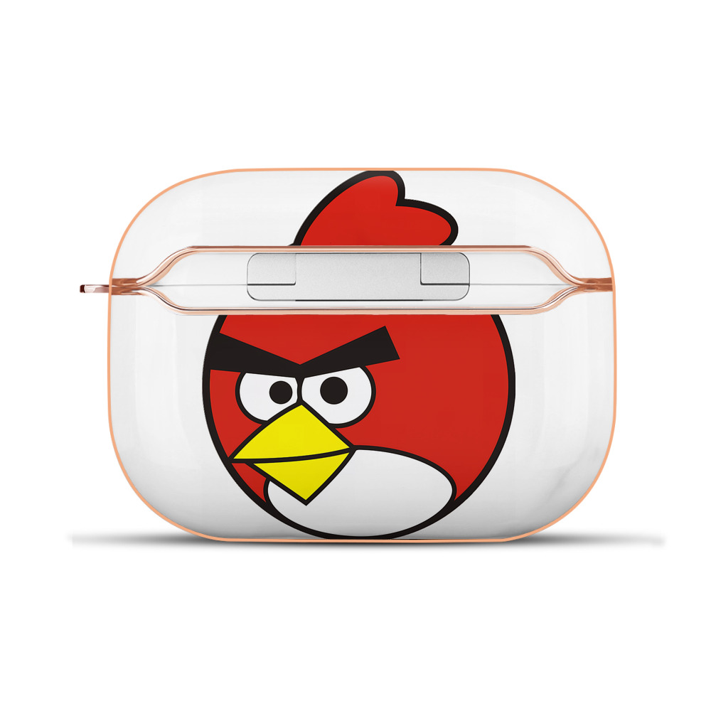 （画像用） Angry Birds アングリーバード 【AirPods Pro用】ハードシェル保護ケース｜耐衝撃・防指紋・カラビナ付き商品仕様