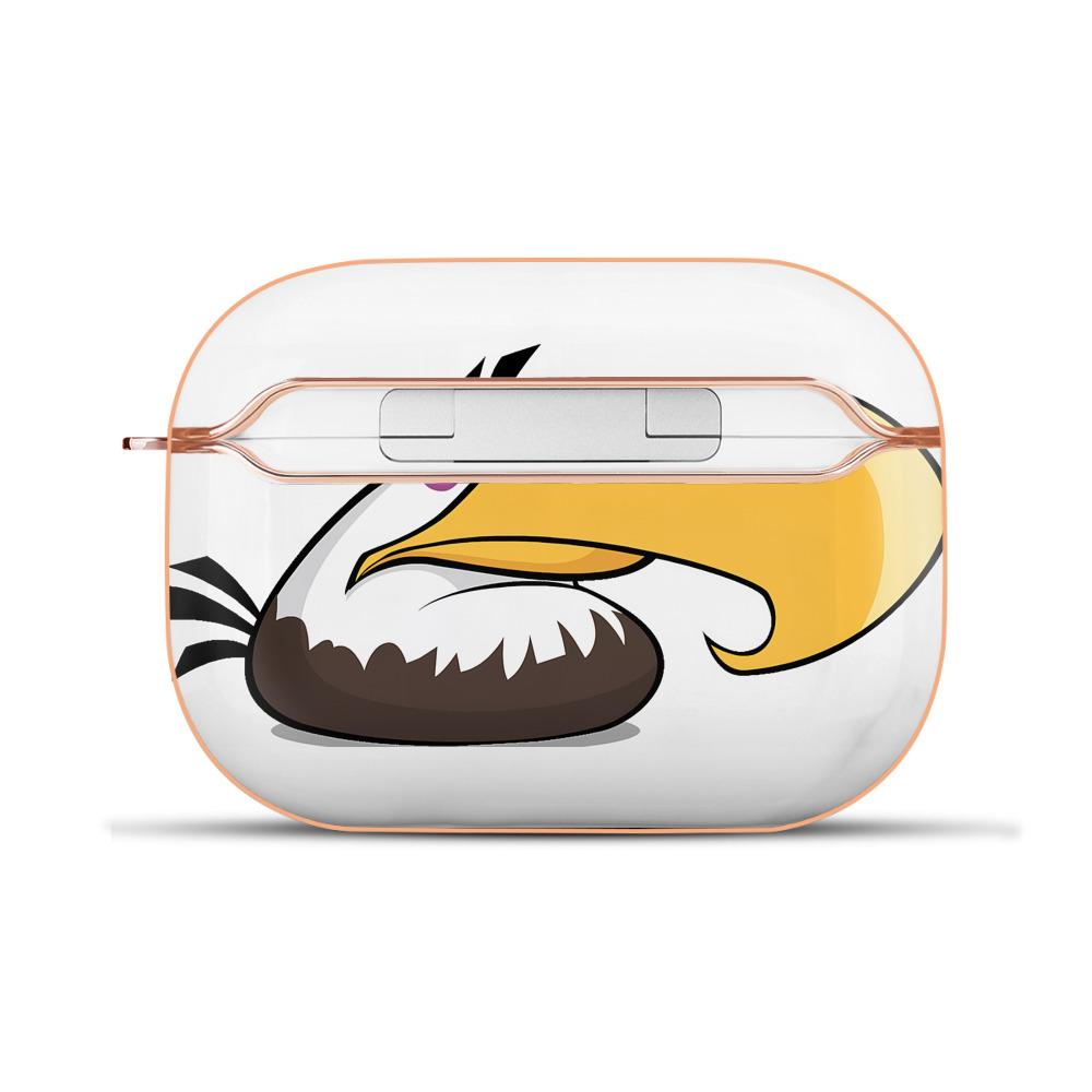 （画像用） Angry Birds アングリーバード 【AirPods Pro用】ハードシェル保護ケース｜耐衝撃・防指紋・カラビナ付き商品仕様