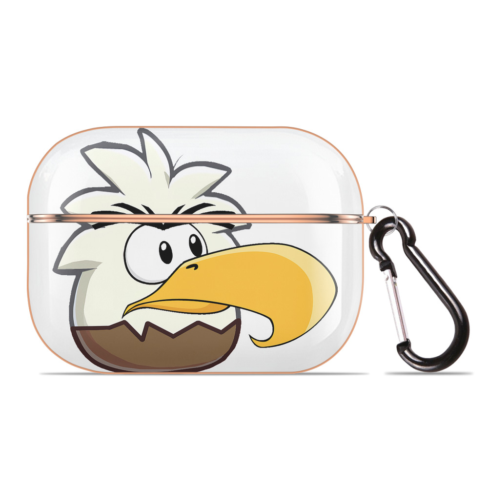 （画像用） Angry Birds アングリーバード 【AirPods Pro用】ハードシェル保護ケース｜耐衝撃・防指紋・カラビナ付き商品仕様