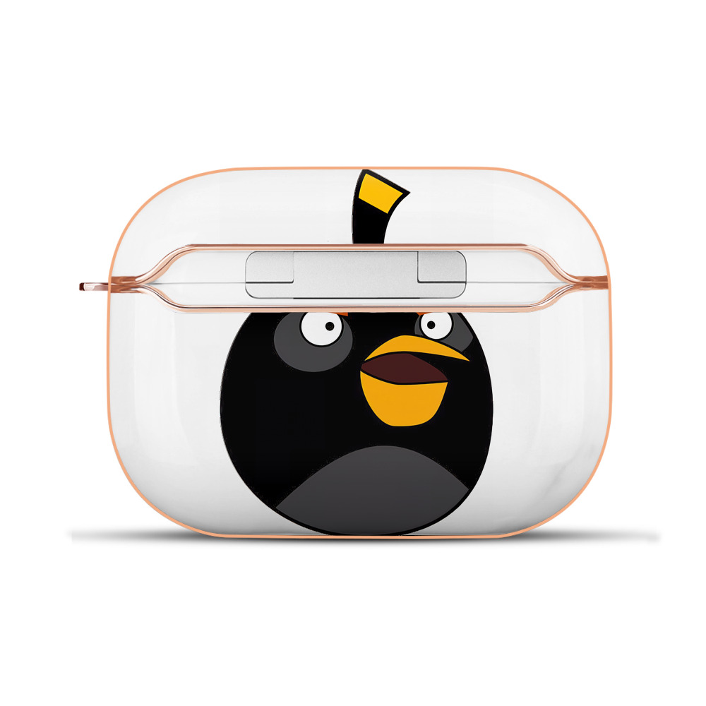 （画像用） Angry Birds アングリーバード 【AirPods Pro用】ハードシェル保護ケース｜耐衝撃・防指紋・カラビナ付き商品仕様