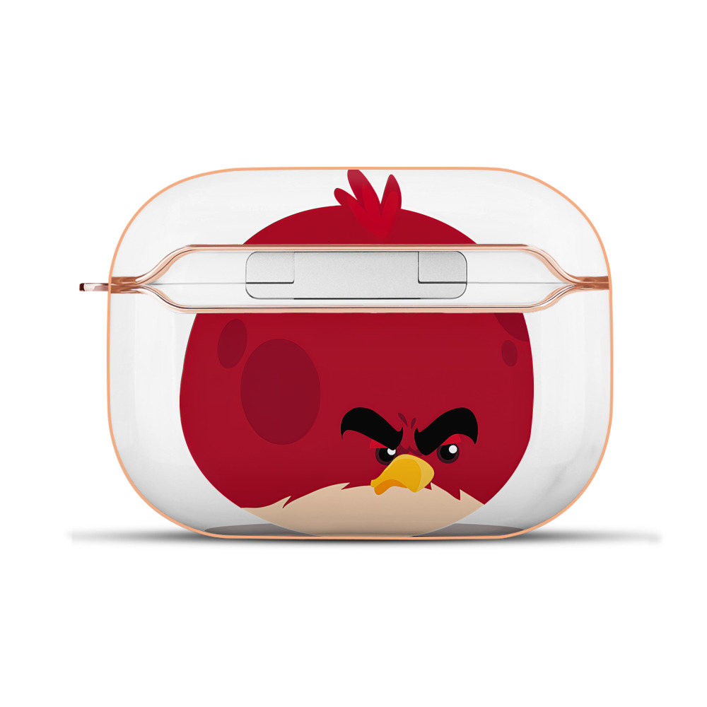 （画像用） Angry Birds アングリーバード 【AirPods Pro用】ハードシェル保護ケース｜耐衝撃・防指紋・カラビナ付き商品仕様