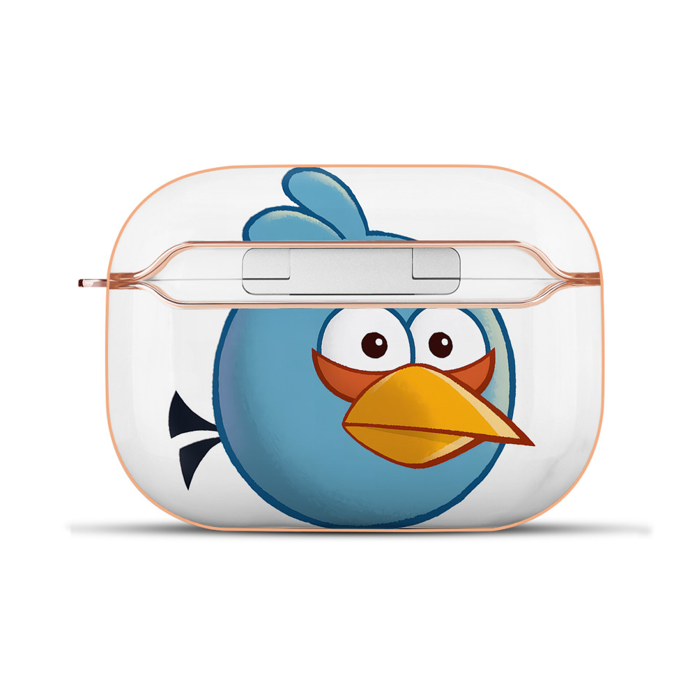 （画像用） Angry Birds アングリーバード 【AirPods Pro用】ハードシェル保護ケース｜耐衝撃・防指紋・カラビナ付き商品仕様