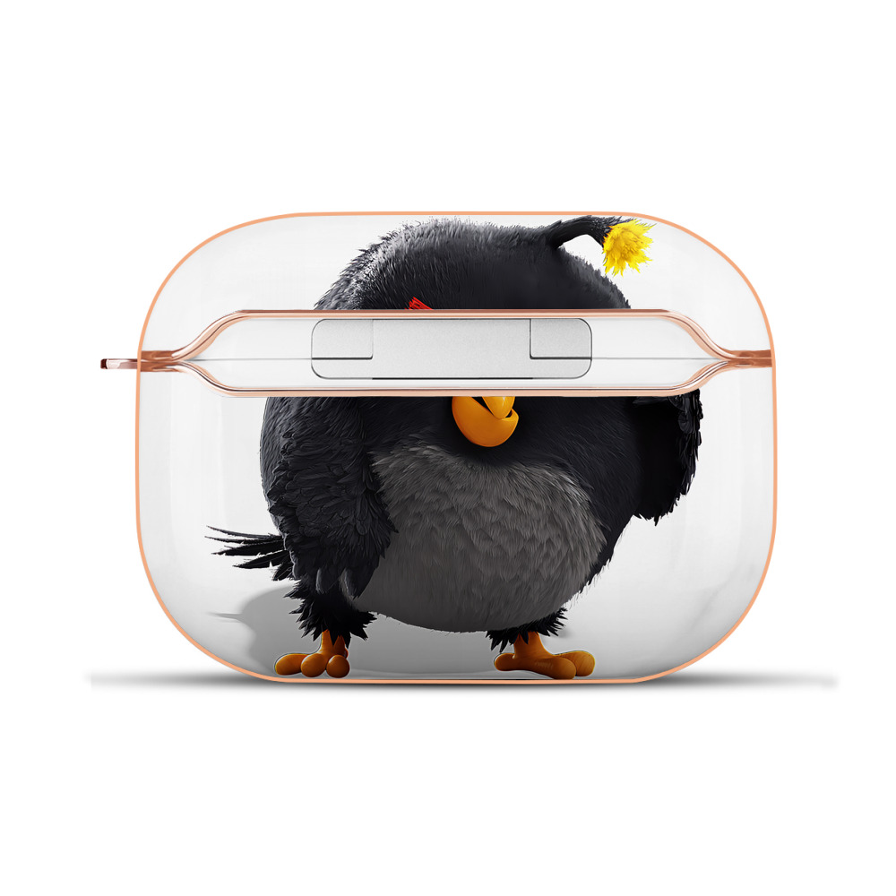 （画像用） Angry Birds アングリーバード 【AirPods Pro用】ハードシェル保護ケース｜耐衝撃・防指紋・カラビナ付き商品仕様