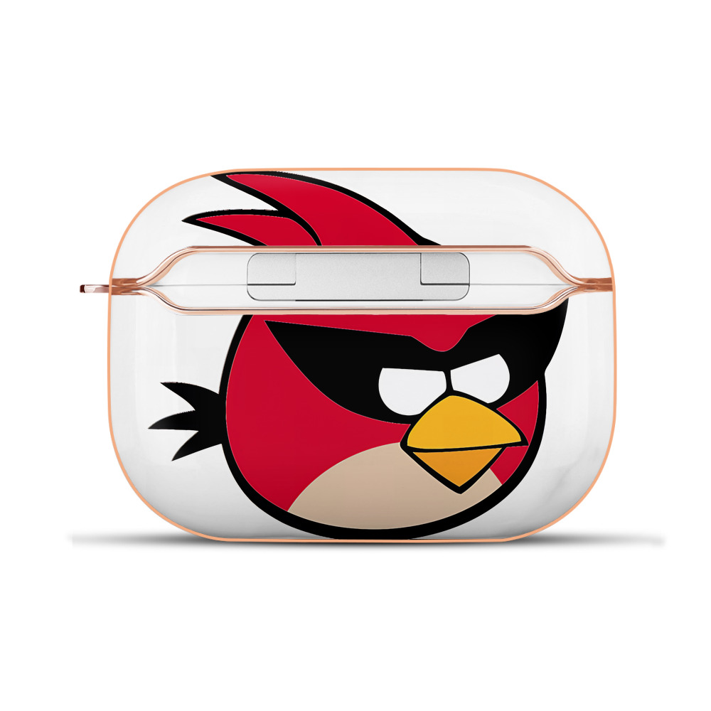 （画像用） Angry Birds アングリーバード 【AirPods Pro用】ハードシェル保護ケース｜耐衝撃・防指紋・カラビナ付き商品仕様