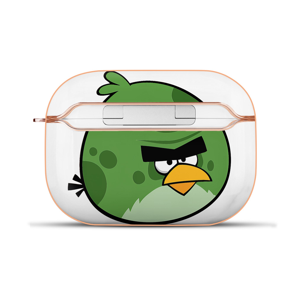 （画像用） Angry Birds アングリーバード 【AirPods Pro用】ハードシェル保護ケース｜耐衝撃・防指紋・カラビナ付き商品仕様
