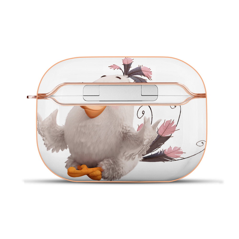 （画像用） Angry Birds アングリーバード 【AirPods Pro用】ハードシェル保護ケース｜耐衝撃・防指紋・カラビナ付き商品仕様