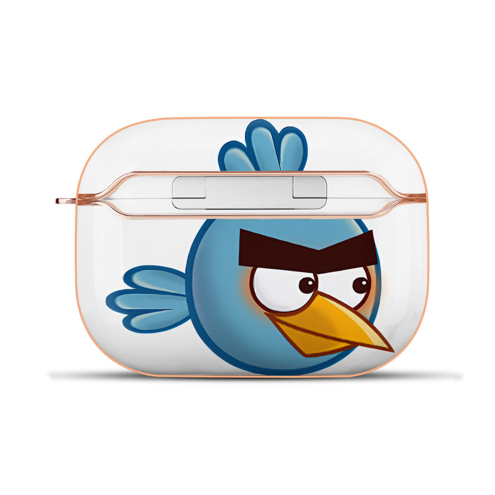 （画像用） Angry Birds アングリーバード 【AirPods Pro用】ハードシェル保護ケース｜耐衝撃・防指紋・カラビナ付き商品仕様