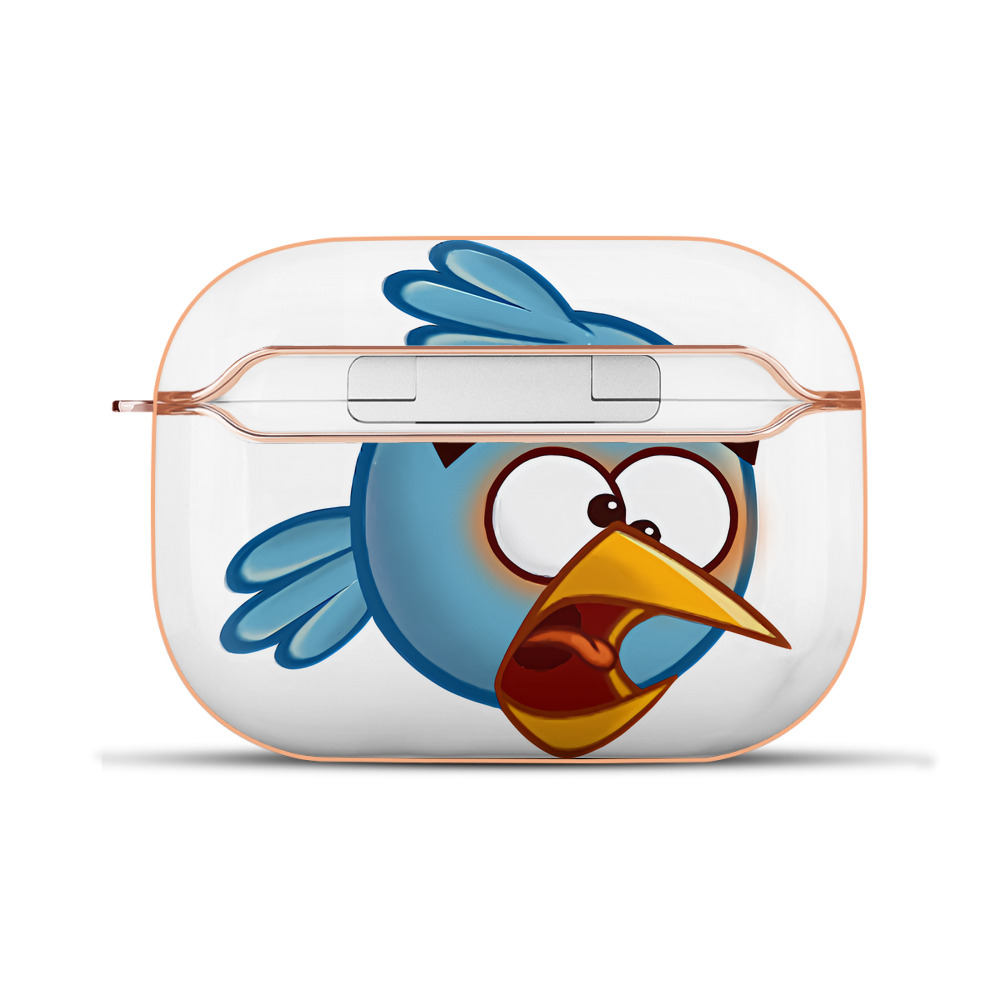 （画像用） Angry Birds アングリーバード 【AirPods Pro用】ハードシェル保護ケース｜耐衝撃・防指紋・カラビナ付き商品仕様