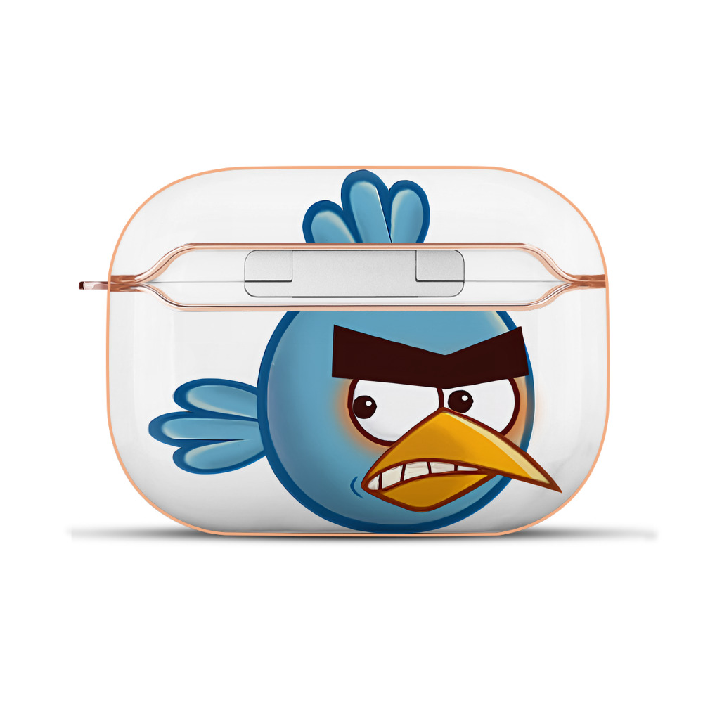 （画像用） Angry Birds アングリーバード 【AirPods Pro用】ハードシェル保護ケース｜耐衝撃・防指紋・カラビナ付き商品仕様