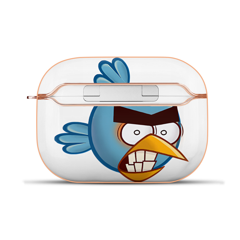 （画像用） Angry Birds アングリーバード 【AirPods Pro用】ハードシェル保護ケース｜耐衝撃・防指紋・カラビナ付き商品仕様