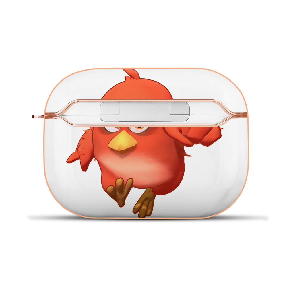 （画像用） Angry Birds アングリーバード 【AirPods Pro用】ハードシェル保護ケース｜耐衝撃・防指紋・カラビナ付き商品仕様