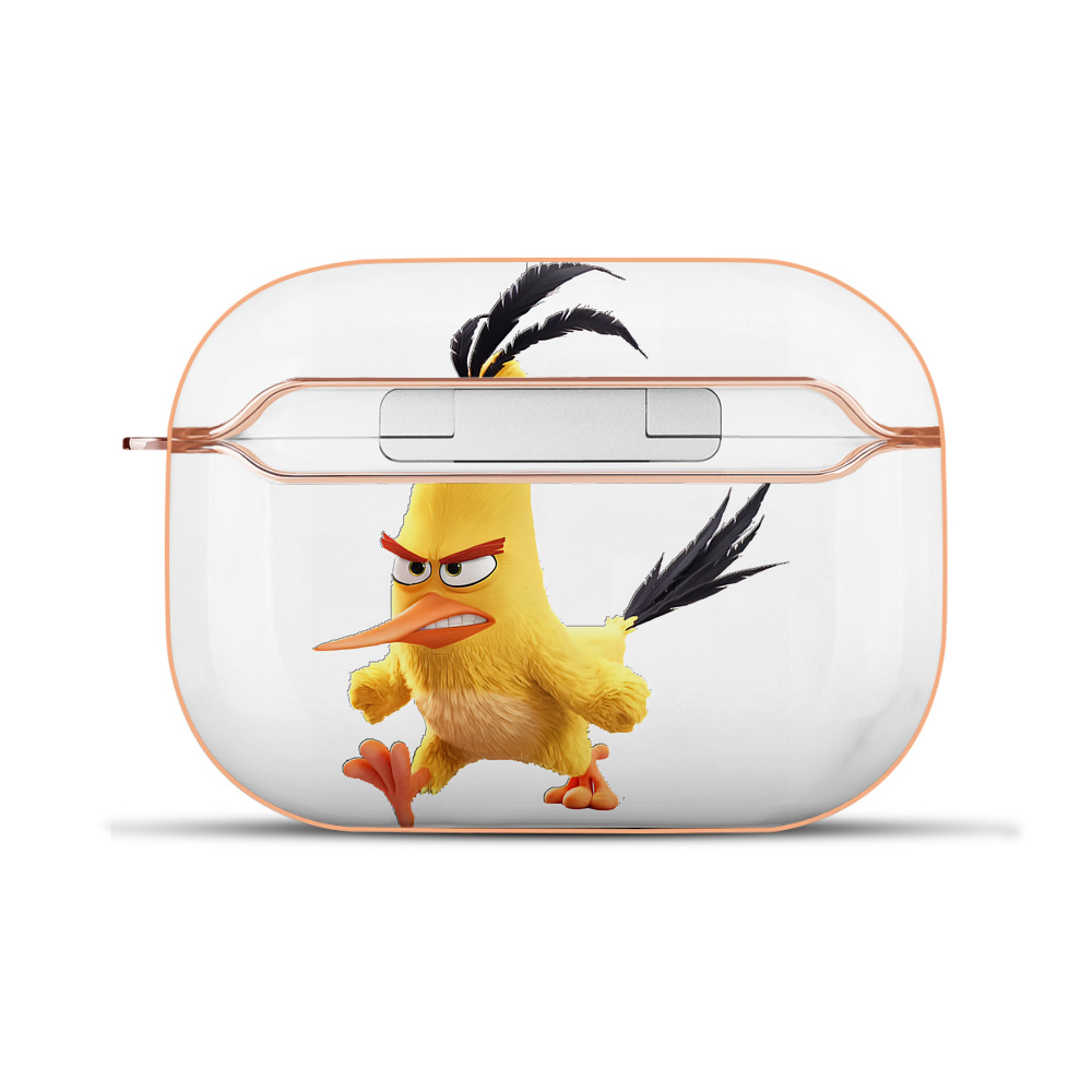 （画像用） Angry Birds アングリーバード 【AirPods Pro用】ハードシェル保護ケース｜耐衝撃・防指紋・カラビナ付き商品仕様