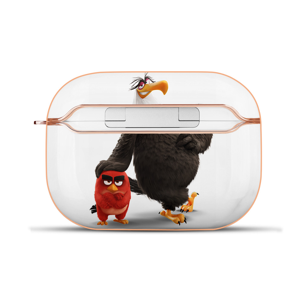 （画像用） Angry Birds アングリーバード 【AirPods Pro用】ハードシェル保護ケース｜耐衝撃・防指紋・カラビナ付き商品仕様