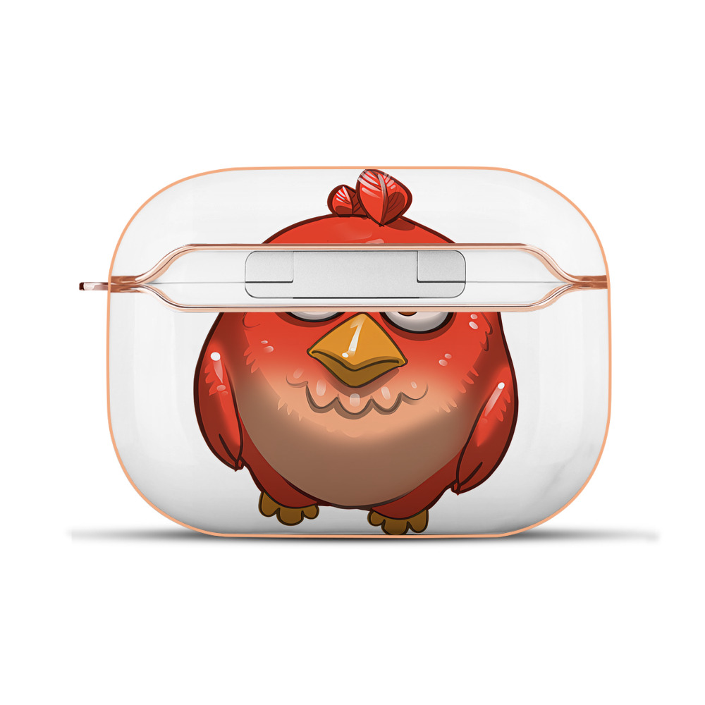 （画像用） Angry Birds アングリーバード 【AirPods Pro用】ハードシェル保護ケース｜耐衝撃・防指紋・カラビナ付き商品仕様