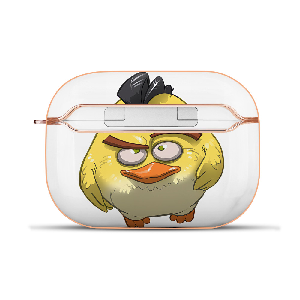 （画像用） Angry Birds アングリーバード 【AirPods Pro用】ハードシェル保護ケース｜耐衝撃・防指紋・カラビナ付き商品仕様
