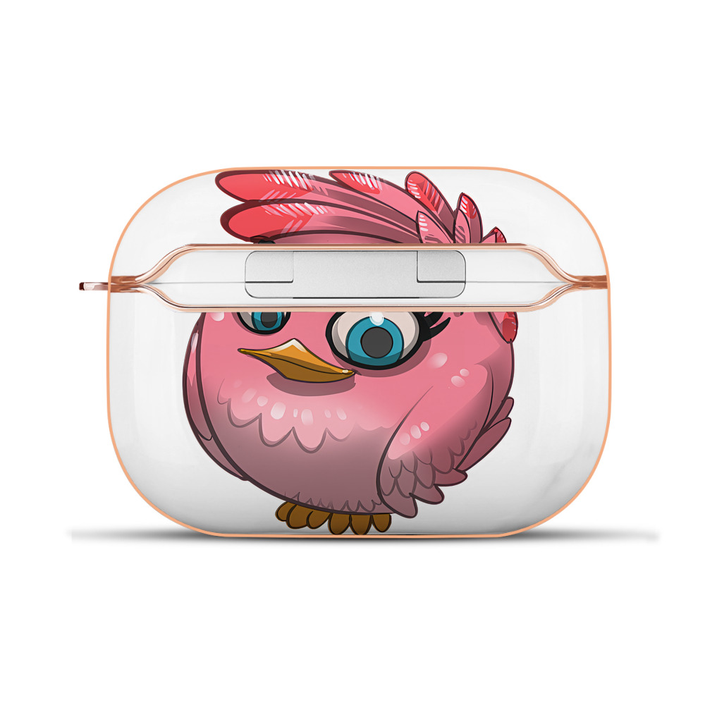 （画像用） Angry Birds アングリーバード 【AirPods Pro用】ハードシェル保護ケース｜耐衝撃・防指紋・カラビナ付き商品仕様