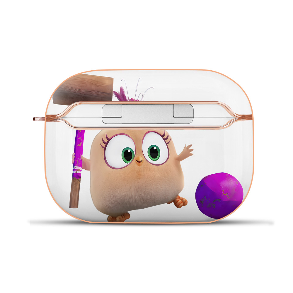 （画像用） Angry Birds アングリーバード 【AirPods Pro用】ハードシェル保護ケース｜耐衝撃・防指紋・カラビナ付き商品仕様