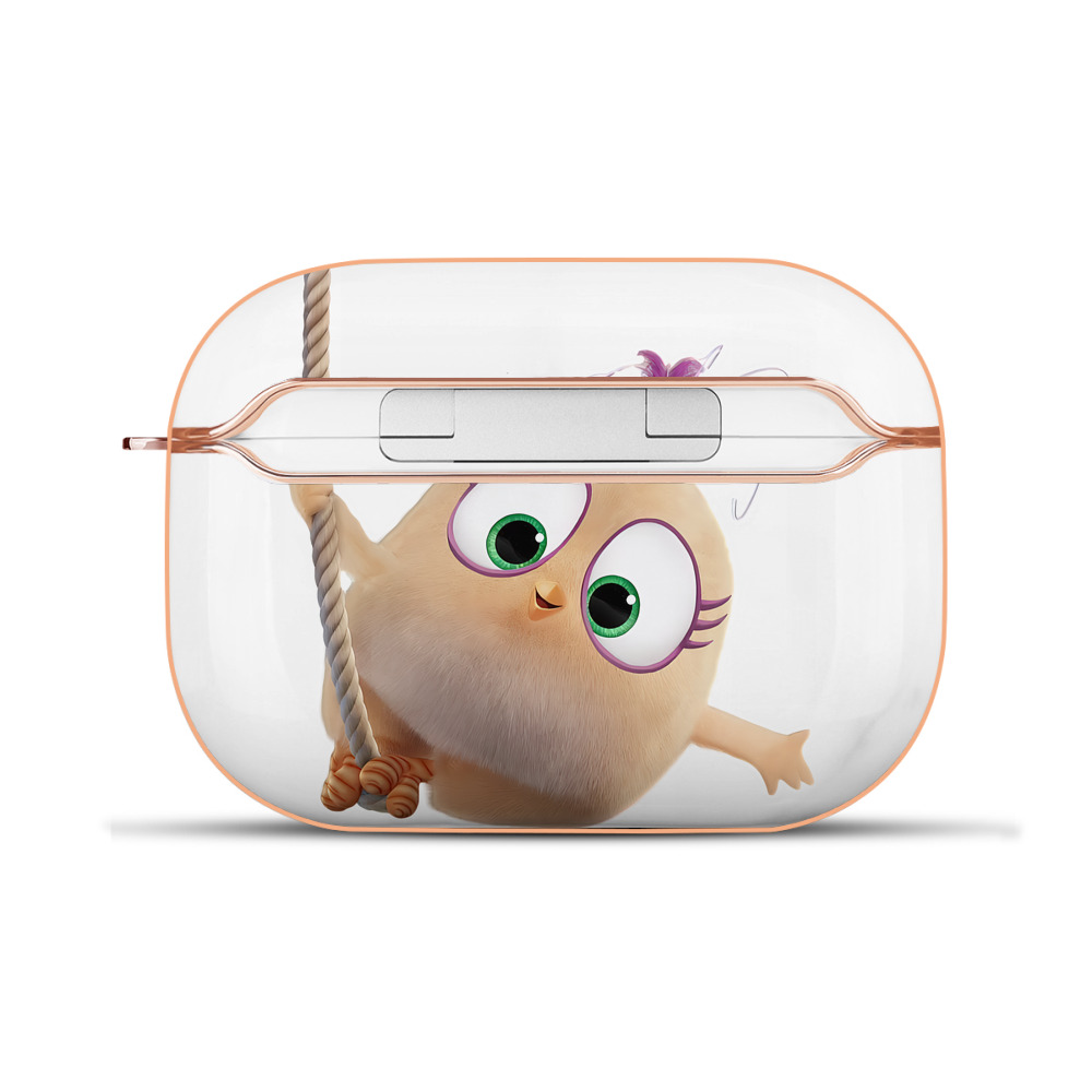 （画像用） Angry Birds アングリーバード 【AirPods Pro用】ハードシェル保護ケース｜耐衝撃・防指紋・カラビナ付き商品仕様