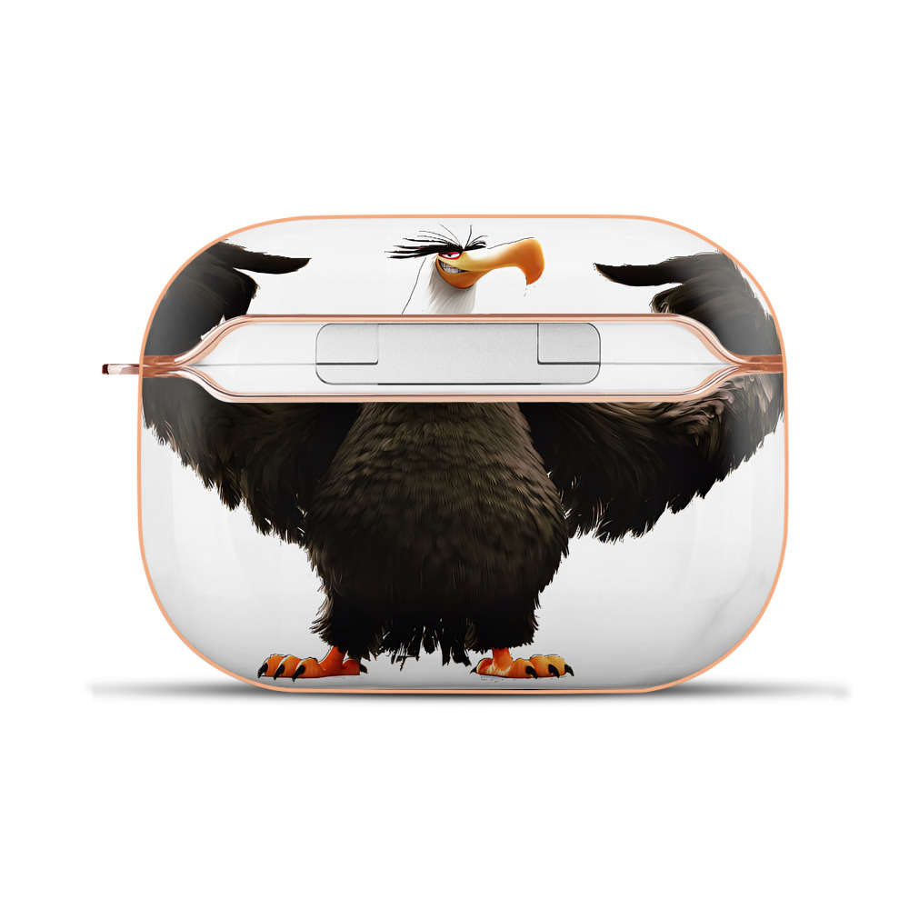 （画像用） Angry Birds アングリーバード 【AirPods Pro用】ハードシェル保護ケース｜耐衝撃・防指紋・カラビナ付き商品仕様