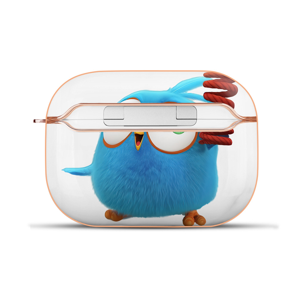 （画像用） Angry Birds アングリーバード 【AirPods Pro用】ハードシェル保護ケース｜耐衝撃・防指紋・カラビナ付き商品仕様