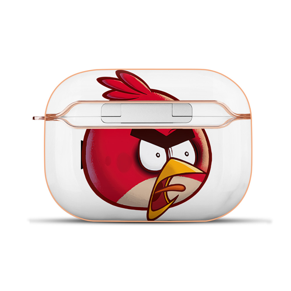 （画像用） Angry Birds アングリーバード 【AirPods Pro用】ハードシェル保護ケース｜耐衝撃・防指紋・カラビナ付き商品仕様