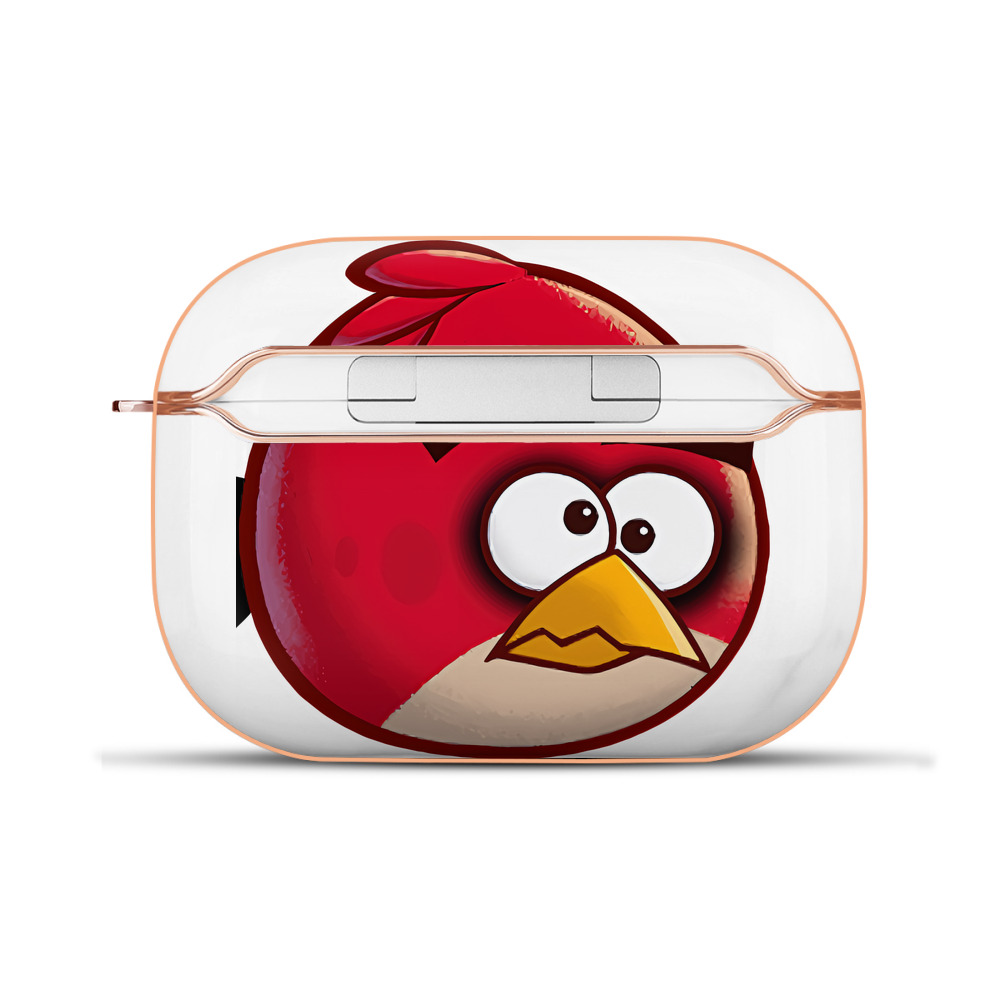 （画像用） Angry Birds アングリーバード 【AirPods Pro用】ハードシェル保護ケース｜耐衝撃・防指紋・カラビナ付き商品仕様