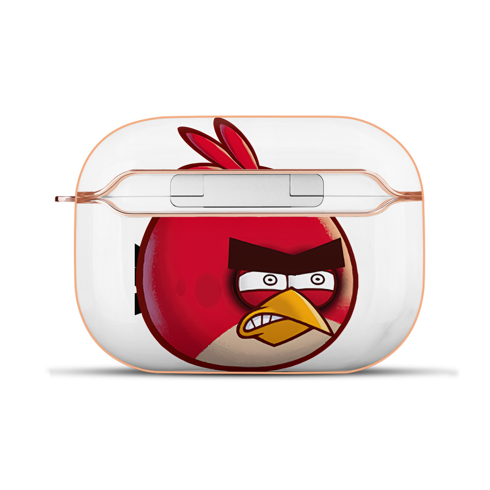 （画像用） Angry Birds アングリーバード 【AirPods Pro用】ハードシェル保護ケース｜耐衝撃・防指紋・カラビナ付き商品仕様